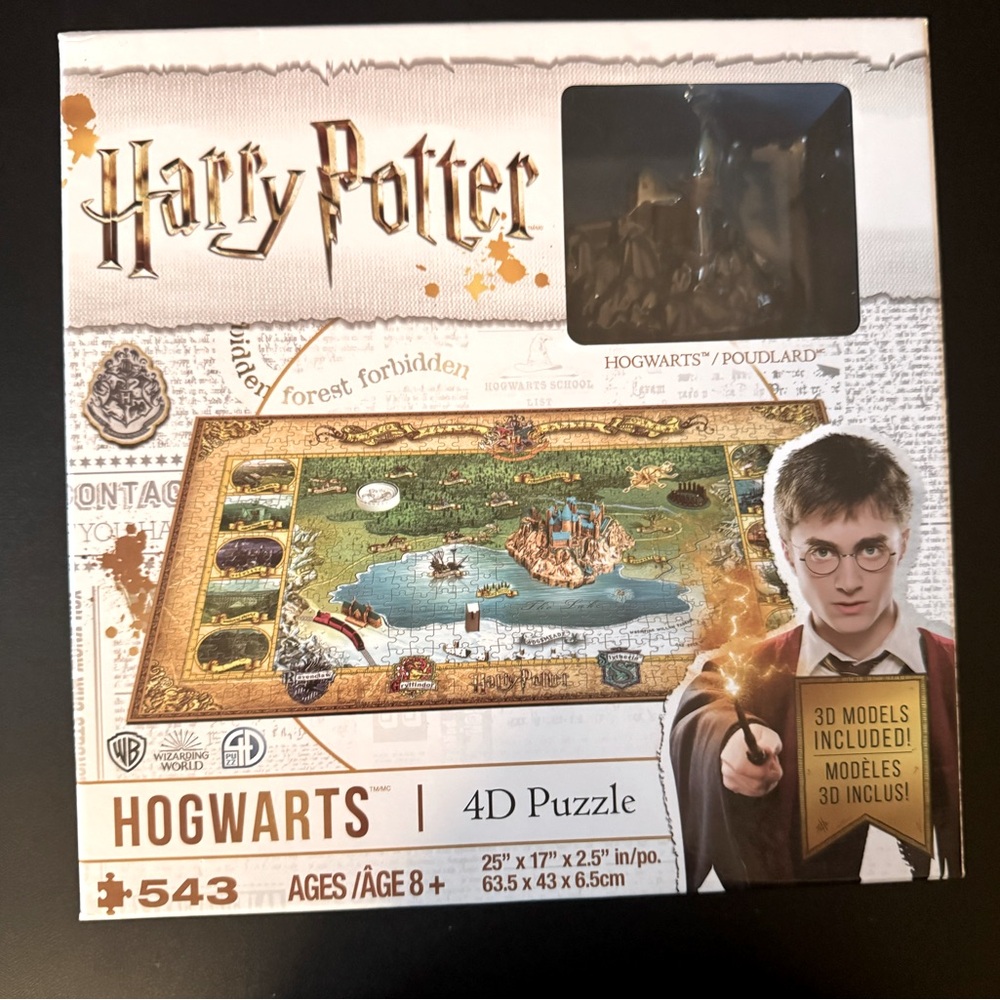 Harry Potter Hogwarts 4D Puzzle